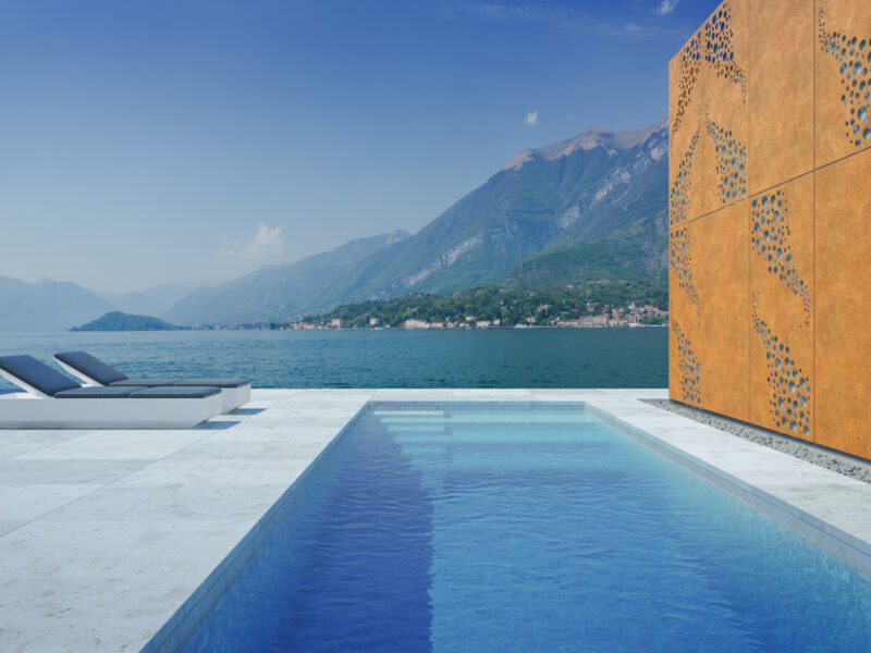 COR-TEN-teräspaneelit